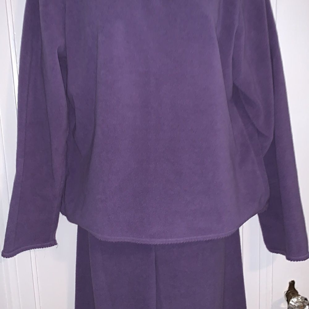 Knit-Knit Purplefleeceloungeoutfit View 3